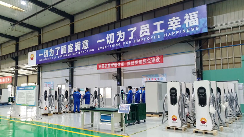 Estación de carga para vehiculos eléctricos